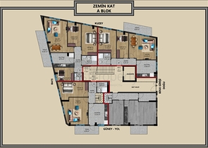 Новый инвестиционный проект в центре города Анталии 