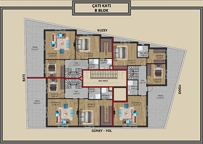 Новый инвестиционный проект в центре города Анталии 