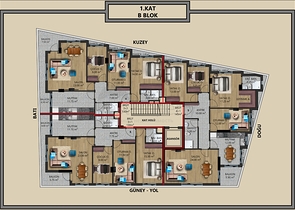 Новый инвестиционный проект в центре города Анталии 