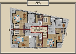 Новый инвестиционный проект в центре города Анталии 