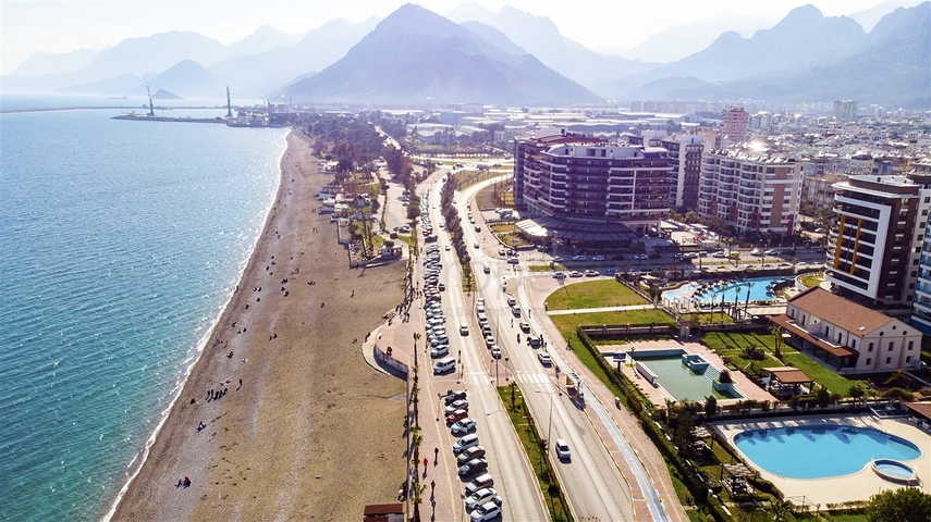 Квартира у моря планировки 3+1 в районе Лиман - Анталия