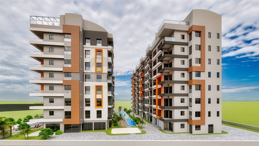 Инвестиционный  проект с уникальным видом в районе Кепез - Анталия