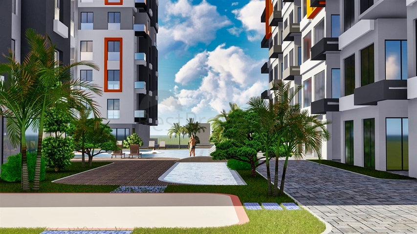 Инвестиционный  проект с уникальным видом в районе Кепез - Анталия