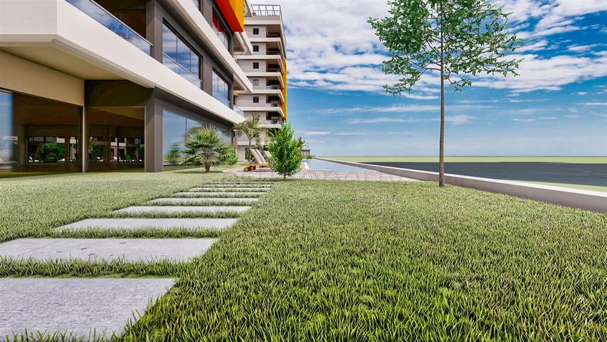 Инвестиционный  проект с уникальным видом в районе Кепез - Анталия