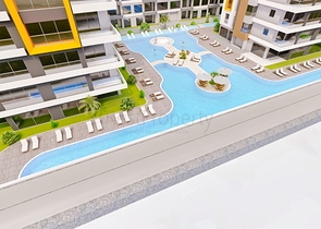 Инвестиционный  проект с уникальным видом в районе Кепез - Анталия