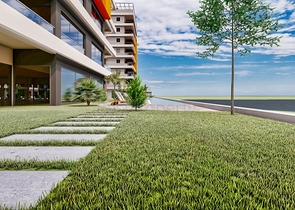 Инвестиционный  проект с уникальным видом в районе Кепез - Анталия