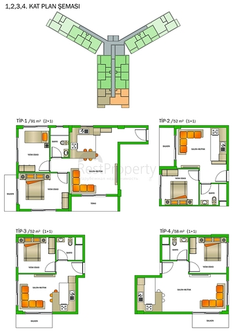Инвестиционный проект в микрорайоне Алтынташ - Анталия 