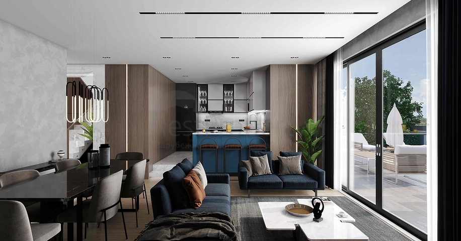 На продажу выставлена вилла планеровки 3+1 в районе Дошемеалты - Анталия 