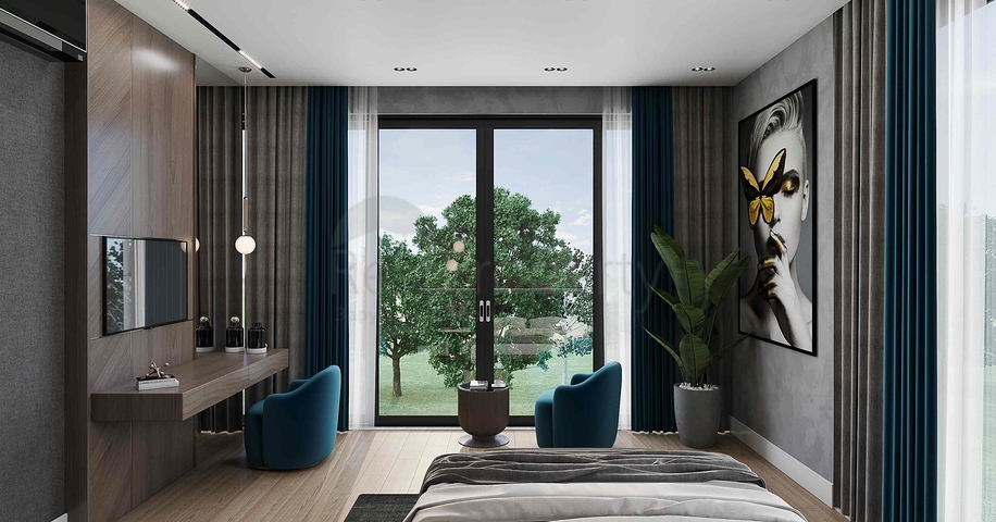 На продажу выставлена вилла планеровки 3+1 в районе Дошемеалты - Анталия 