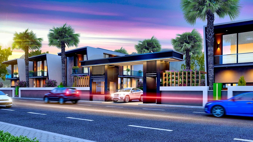 На продажу выставлена вилла планеровки 3+1 в районе Дошемеалты - Анталия 