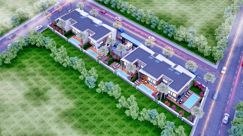 На продажу выставлена вилла планеровки 3+1 в районе Дошемеалты - Анталия 