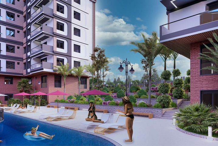 Квартиры в районе Кепез - Анталия 