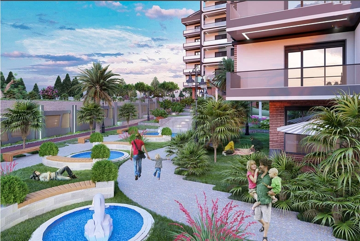 Квартиры в районе Кепез - Анталия 