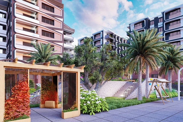 Квартиры в районе Кепез - Анталия 