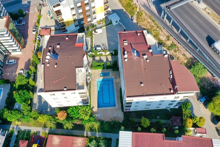 Квартира планировки 4+1 в микрорайоне Хурма - Анталия 