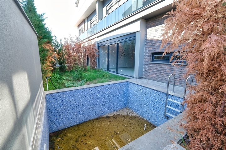 Виилла планировки 4+1 в микрорайоне Моллаюсуф - Анталия