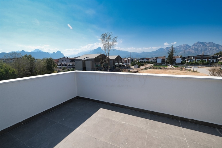 Виилла планировки 4+1 в микрорайоне Моллаюсуф - Анталия