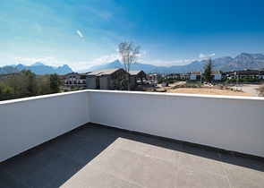 Виилла планировки 4+1 в микрорайоне Моллаюсуф - Анталия