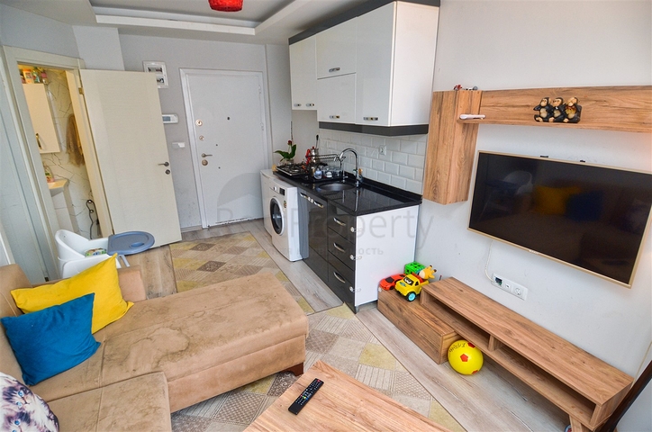 Квартира планировки 1+1 в микрорайоне Юксекалан - Анталия