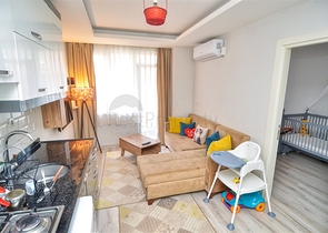 Квартира планировки 1+1 в микрорайоне Юксекалан - Анталия