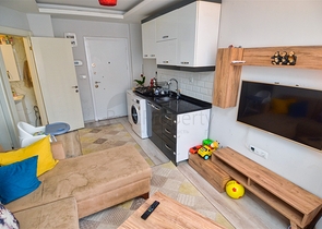 Квартира планировки 1+1 в микрорайоне Юксекалан - Анталия