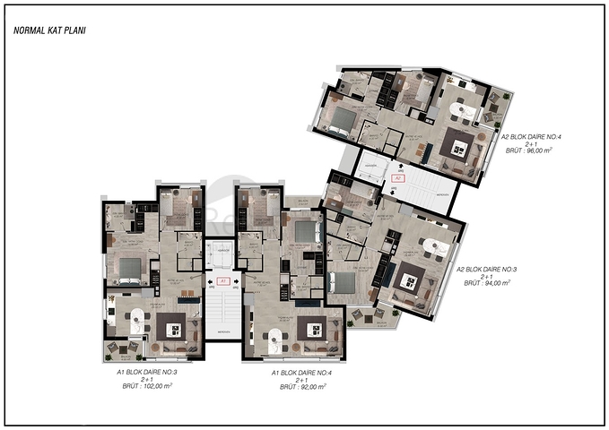 Инвестиционный проект в микрорайоне Гюрсу - Анталия