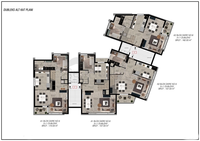 Инвестиционный проект в микрорайоне Гюрсу - Анталия