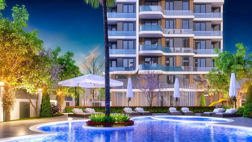 Квартиры планировки 1+1 в микрорайоне Алтынташ - Анталия 