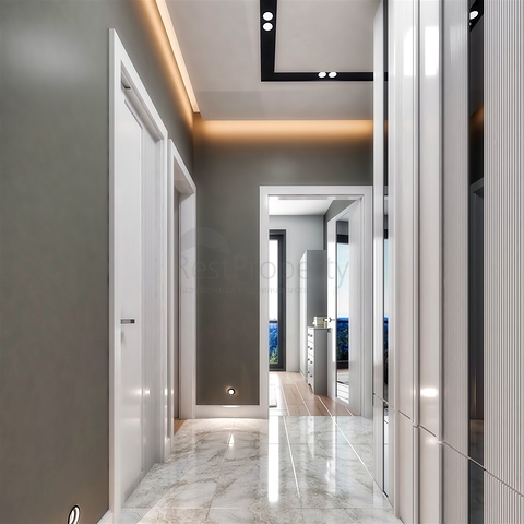 Квартиры планировки 1+1 в микрорайоне Алтынташ - Анталия 