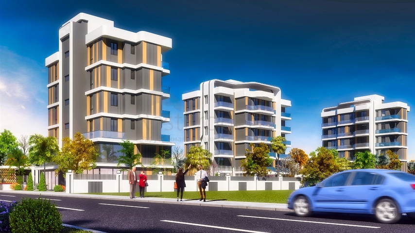 Квартиры планировки 1+1 в микрорайоне Алтынташ - Анталия 