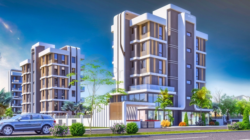 Квартиры планировки 1+1 в микрорайоне Алтынташ - Анталия 