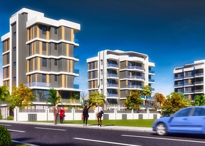 Квартиры планировки 1+1 в микрорайоне Алтынташ - Анталия 