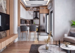 Квартиры планировки 1+1 в микрорайоне Алтынташ - Анталия 