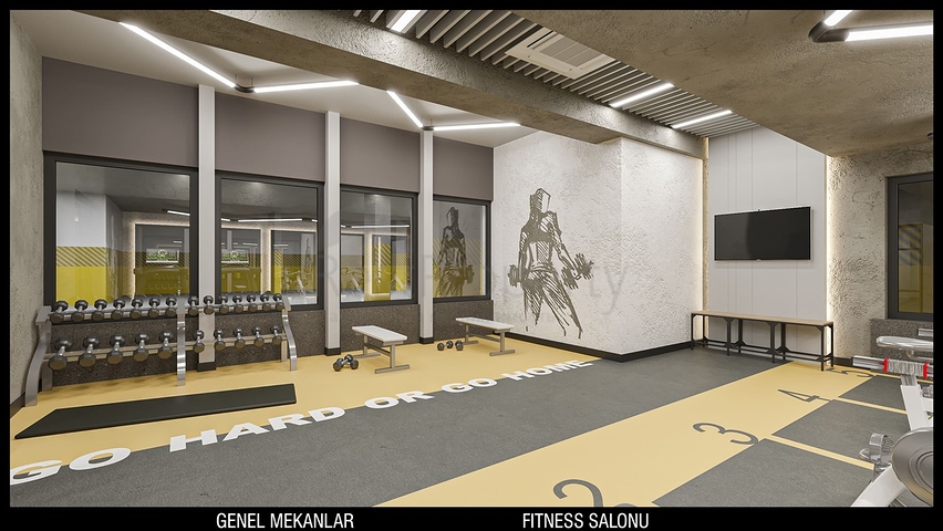 Квартиры планировки 3+1 в микрорайоне Улуч - Анталия 