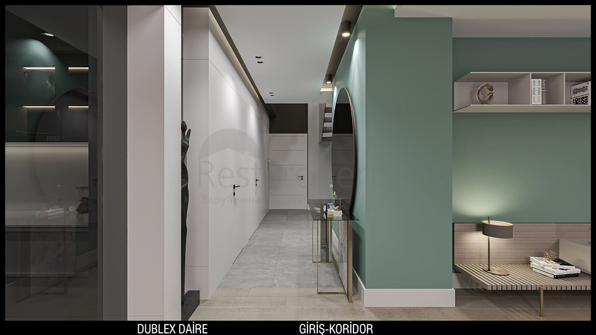 Квартиры планировки 3+1 в микрорайоне Улуч - Анталия 