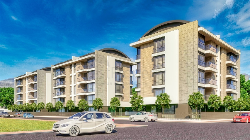 Квартиры планировки 3+1 в микрорайоне Улуч - Анталия 