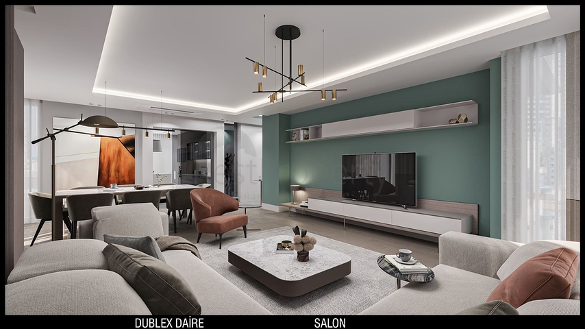 Квартиры планировки 3+1 в микрорайоне Улуч - Анталия 