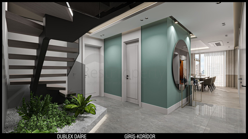 Квартиры планировки 3+1 в микрорайоне Улуч - Анталия 