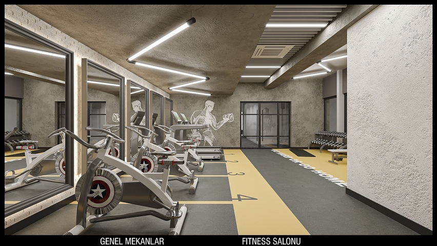 Квартиры планировки 3+1 в микрорайоне Улуч - Анталия 