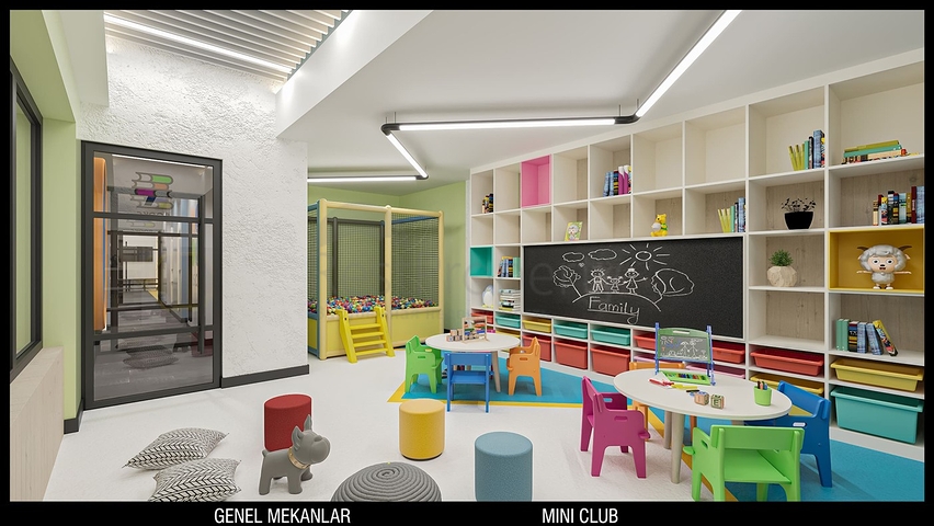 Квартиры планировки 3+1 в микрорайоне Улуч - Анталия 