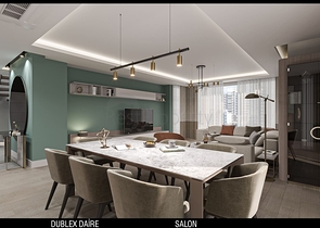 Квартиры планировки 3+1 в микрорайоне Улуч - Анталия 