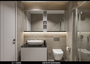 Квартиры планировки 3+1 в микрорайоне Улуч - Анталия 