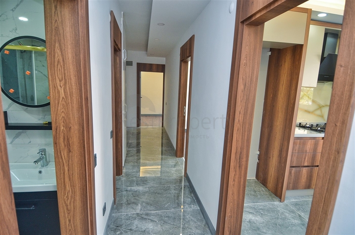 Квартира планировки 2+1 в центре города Анталии  