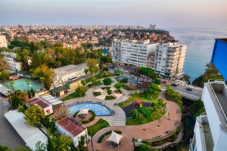 Квартира планировки 3+1 в районе Муратпаша - Анталия