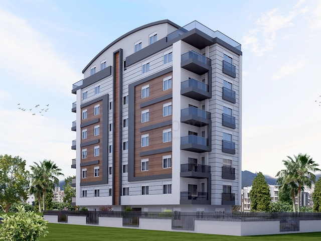 Квартира планировки 3+1 в центре города Анталии