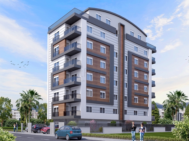 Квартира планировки 3+1 в центре города Анталии