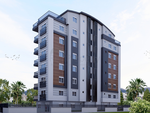 Квартира планировки 3+1 в центре города Анталии