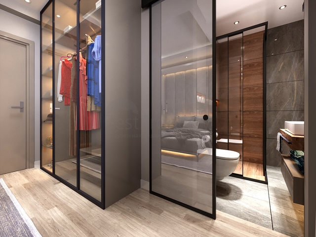 Квартира планировки 3+1 в центре города Анталии