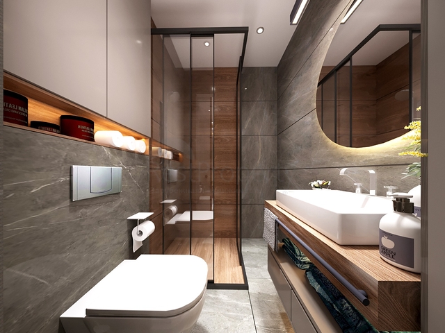 Квартира планировки 3+1 в центре города Анталии