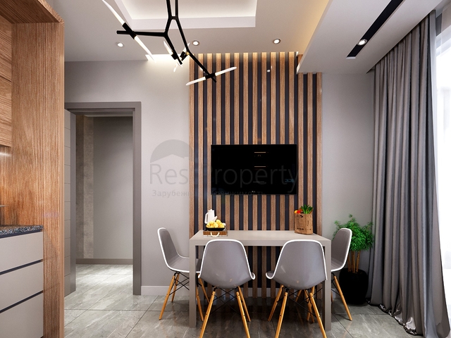 Квартира планировки 3+1 в центре города Анталии